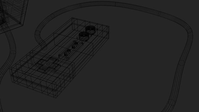 NES Controller Wireframe