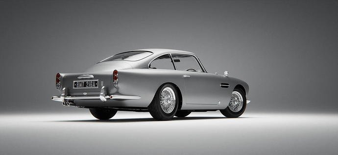 Aston Martin DB5 James Bond Studio 2