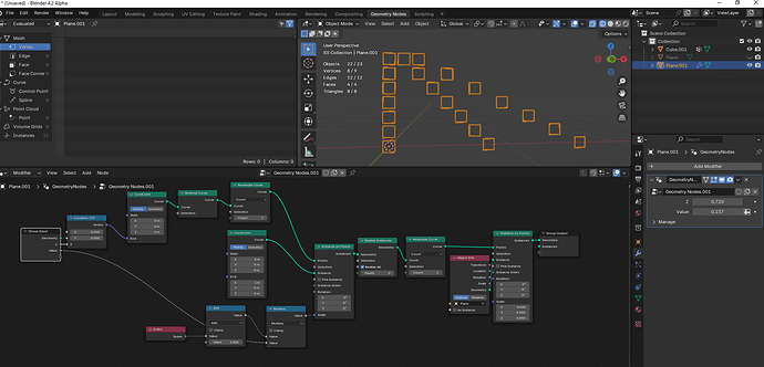 Increase array modifier's offset for each 