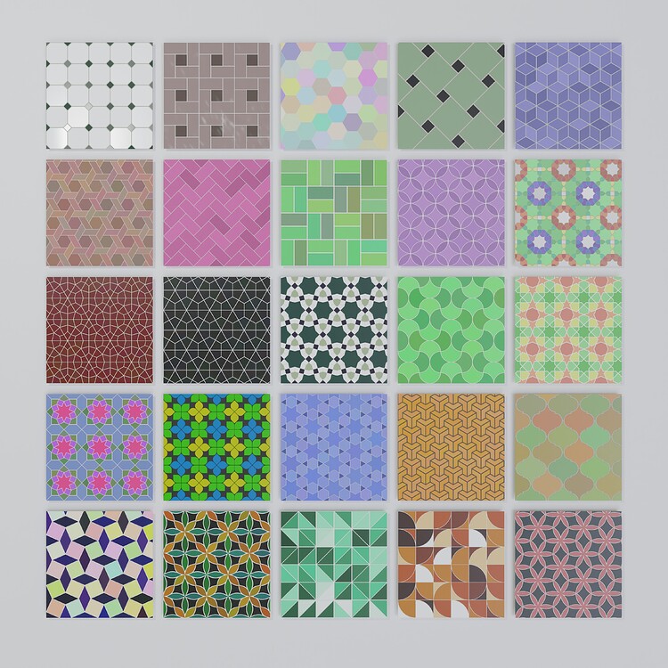 Procedural Ceramic Tile Patterns - Works in Progress - Blender Artists ...