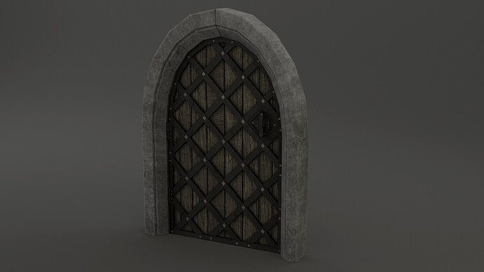 Medieval Door 19