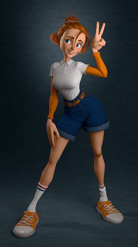 Full body view