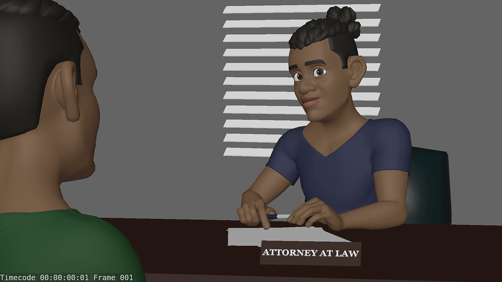 Lawyer scene - animation study - Animations - Blender Artists Community