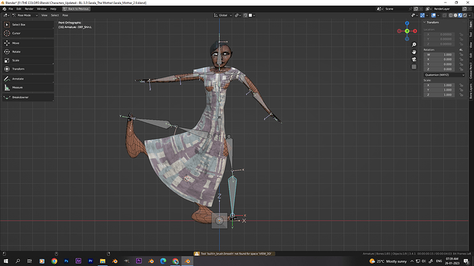 Blender 3.4 - Rigging - automatic weights - goes crazy - Animation and ...
