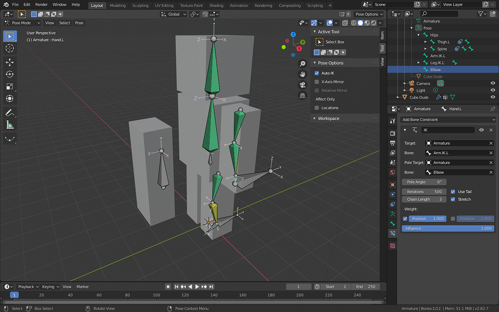 Bones and mesh move to different position in pose mode - Animation and ...