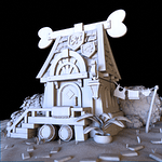 dog-house_clay