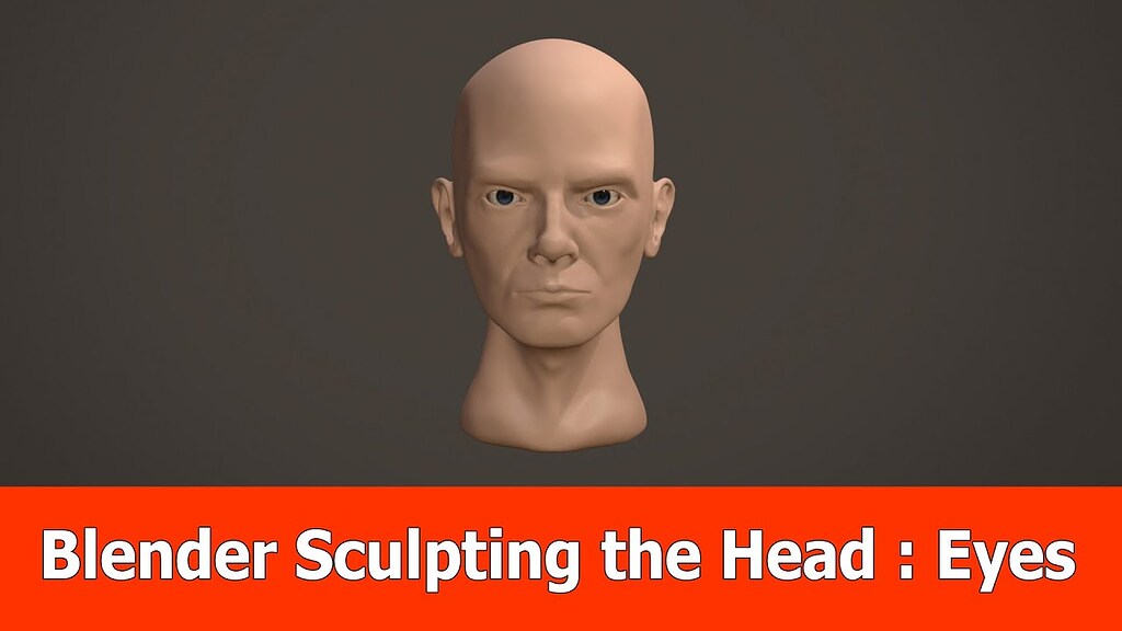 Sculpting The Head With Blender 2 9 Eyes Tutorials Tips And Tricks Blender Artists Community