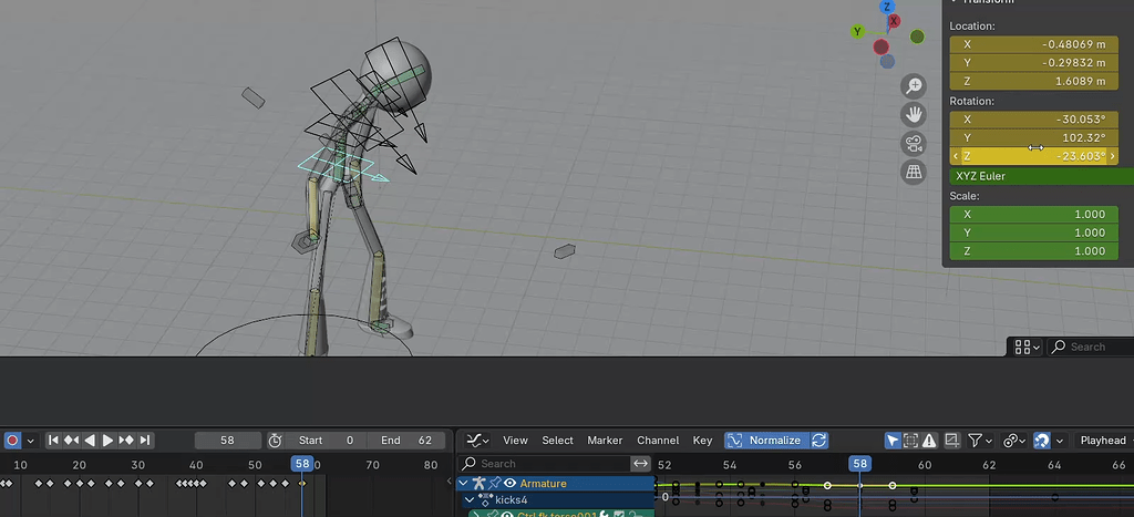 Rotation issue! pls help me - Animation and Rigging - Blender Artists ...