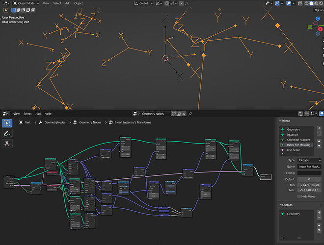 Invert Instance's Transforms