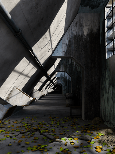 Hallway 4 (base render)