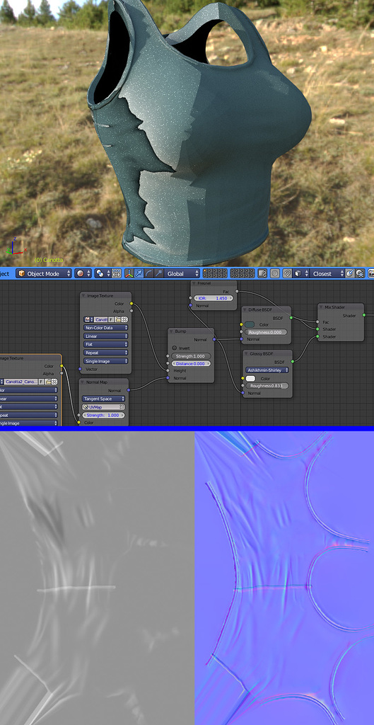 Normal maps give weird squared shadows, why? - (unexperienced user ...