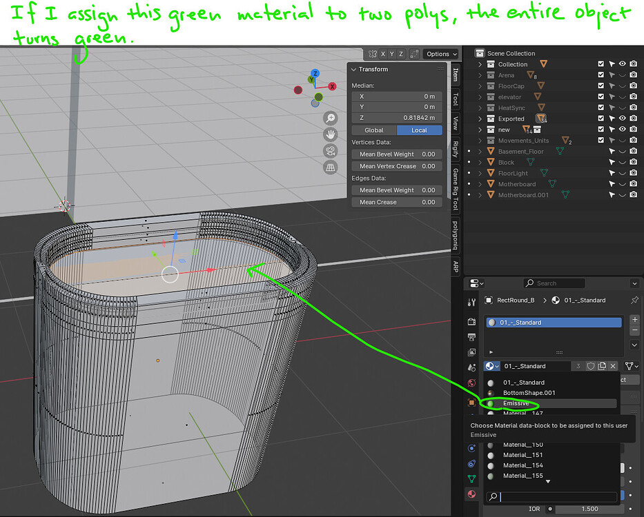 Assign multiple materials - Materials and Textures - Blender Artists ...