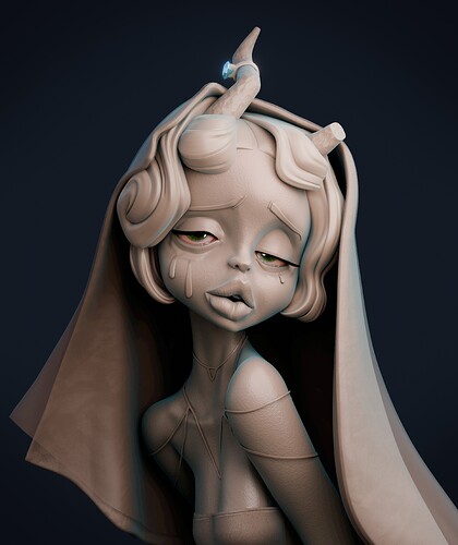 Sad Bride_Clay