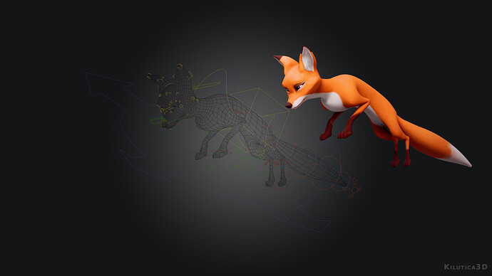 3D Fox - Finished Projects - Blender Artists Community