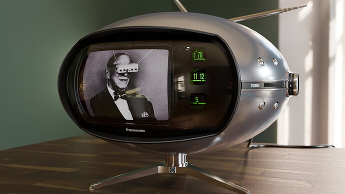 Panasonic TR-005 Orbital Eyeball TV 2