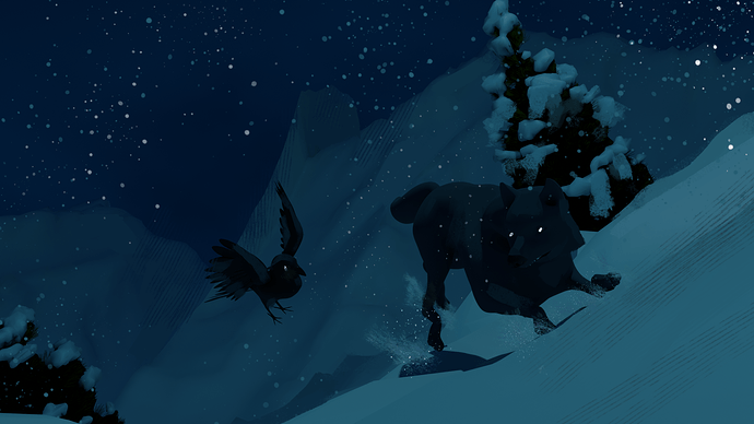 Wolf and crawl 1/3 - Finished Projects - Blender Artists Community