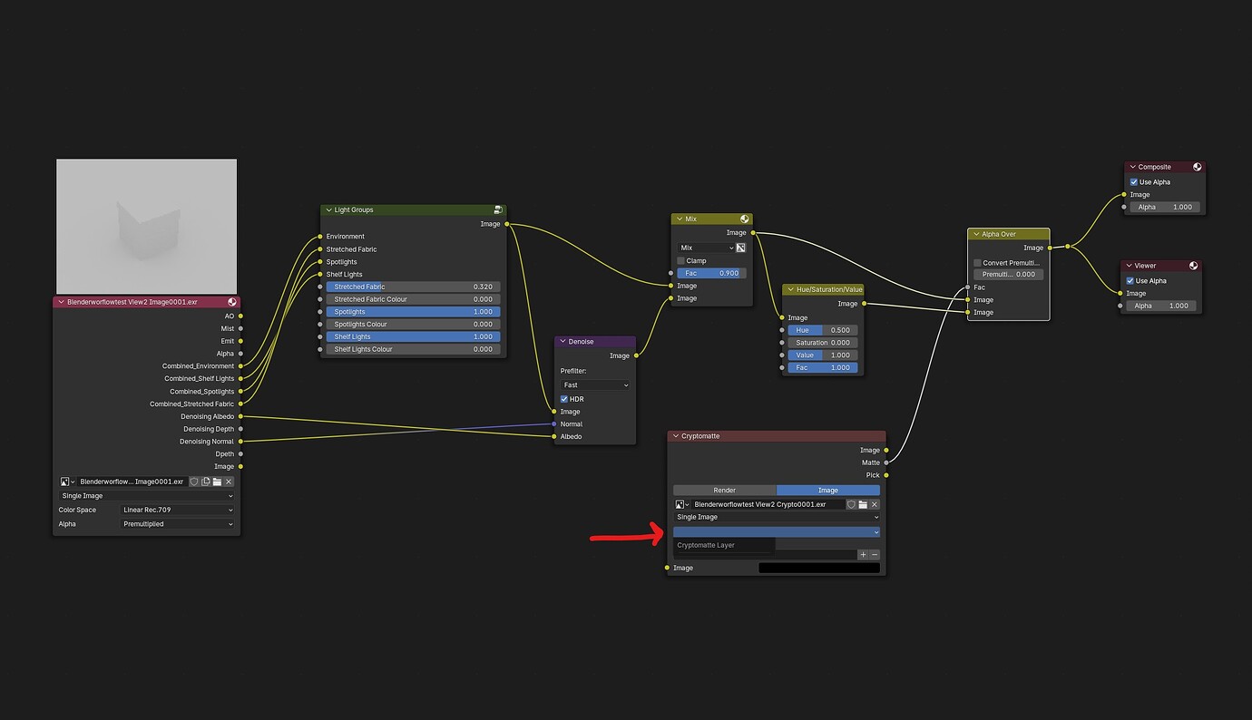 Issue with Cryptomatte Layers Not Loading in Compositor - Compositing ...