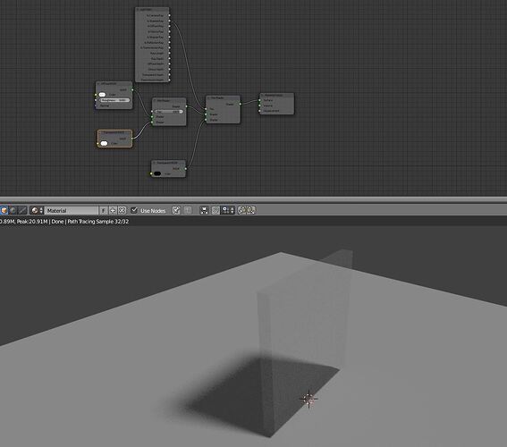 How to render a transparent wall that cast shadows? - Lighting and ...
