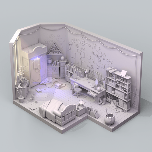 Stephanies_Room_Render_03_Clay