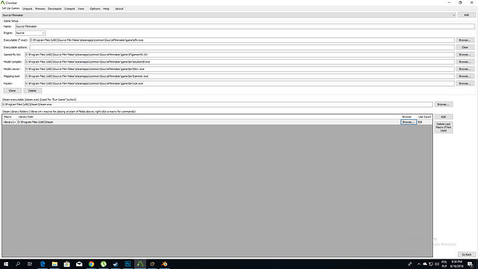 Source Film Maker Crowbar Modding Tool compiling problems - Technical ...