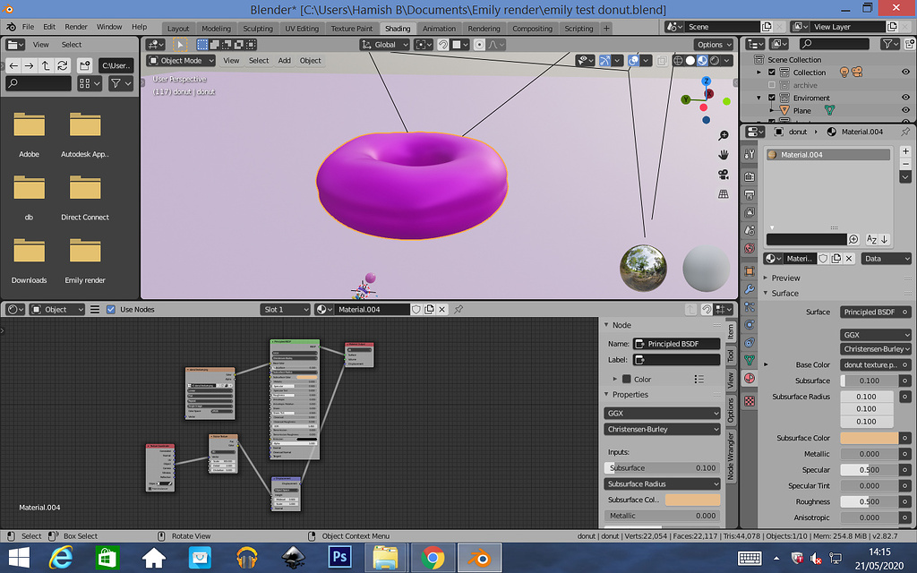 Why in material preview is my displacement material pink? - Materials ...