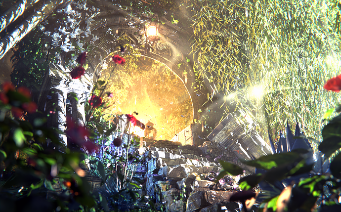 A Garden of I - Post Processing (Even Smaller)