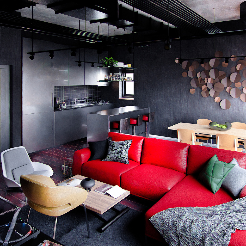 Industrial Apartment Design - Finished Projects - Blender Artists Community