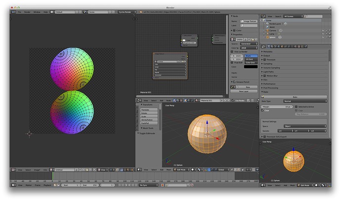 Baking Normal Map Cycles - Compositing and Post Processing - Blender ...