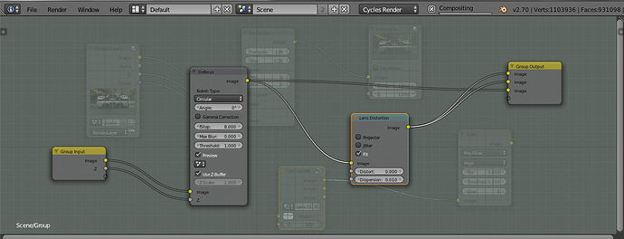 Motion Blur Tunnel Vision - Compositing and Post Processing - Blender ...