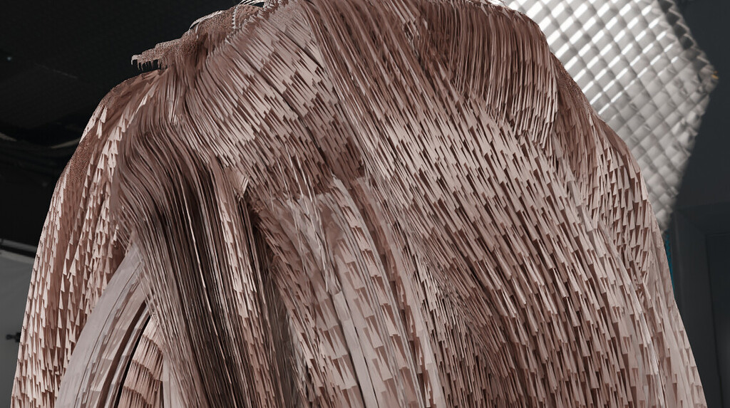 Hair curves with weird facets - Particles and Physics Simulations ...