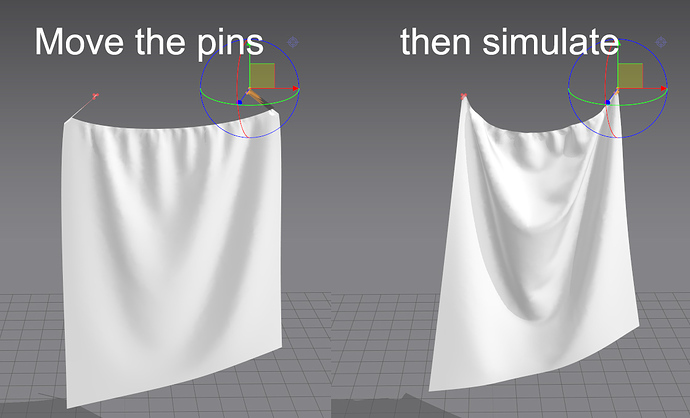 Cloth Physics: Move Pin - Particles and Physics Simulations - Blender ...