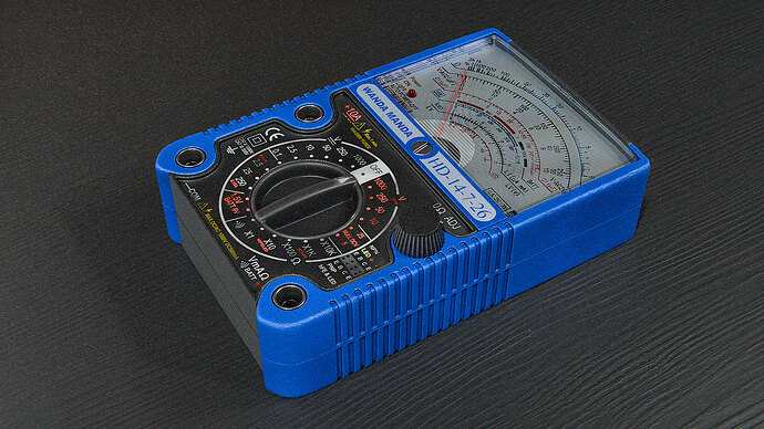 Analog multimeter