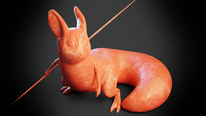 Slugcat Clay Render 06