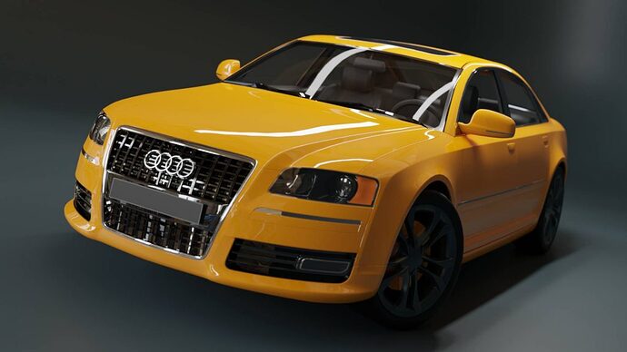 Audi A8 B3D Blender 3D Assets