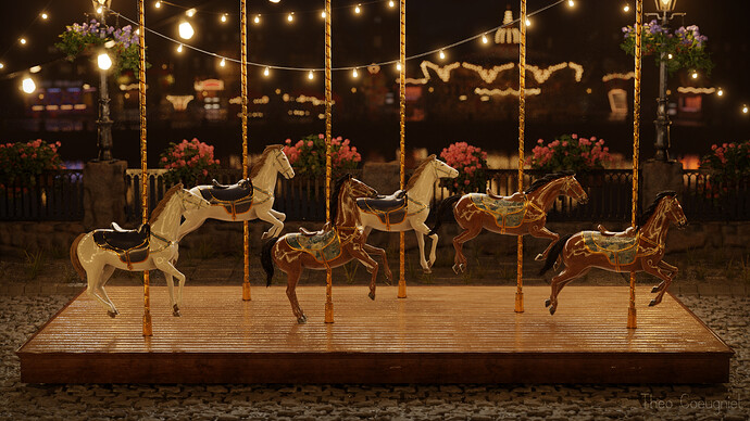 Horses_4k
