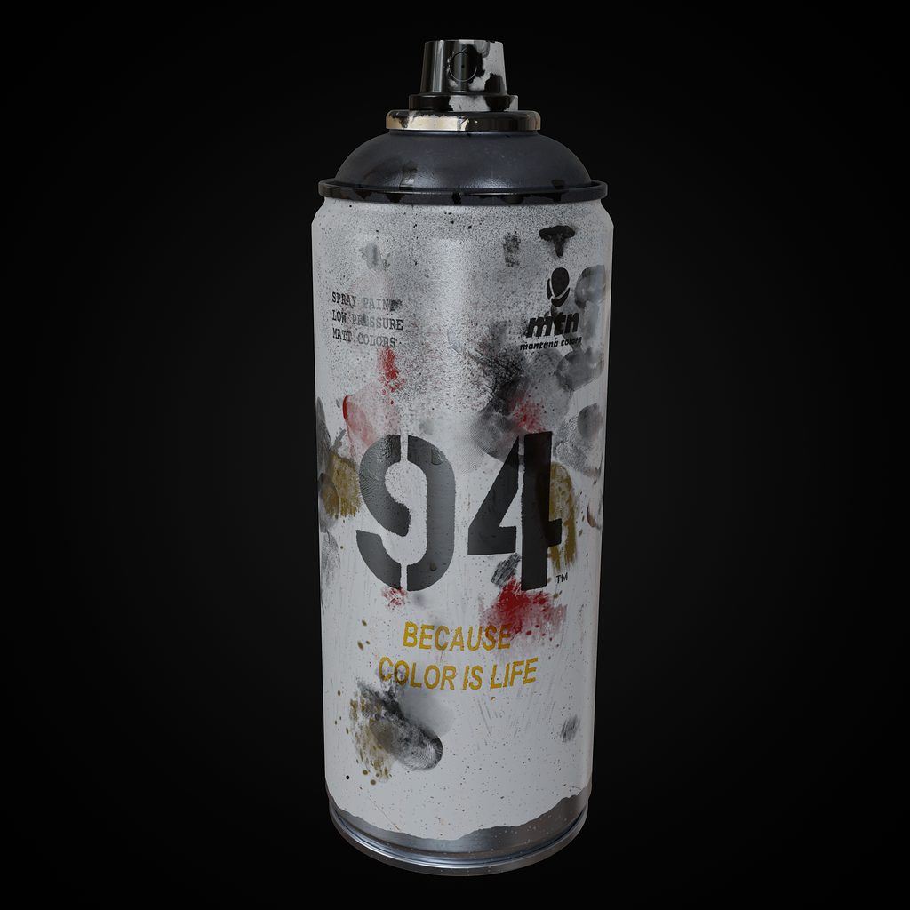 Spray Paint Can - Finished Projects - Blender Artists Community