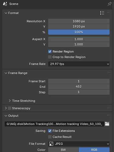 Video sequence frames scale in Blender Video editor - Render size ...