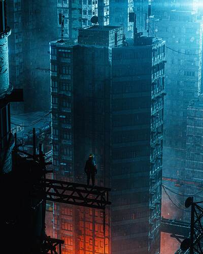 City in Metal