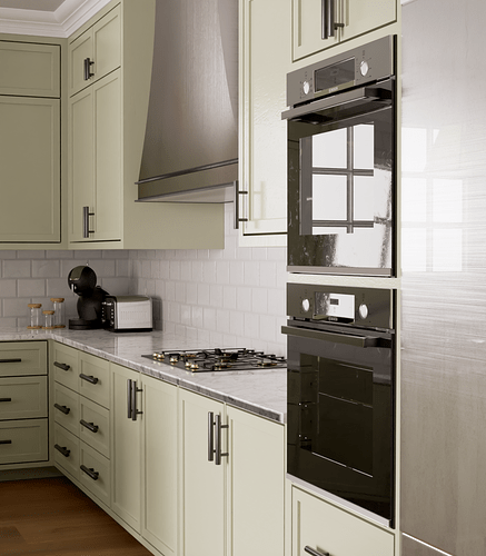 Transitional Kitchen Shot 2