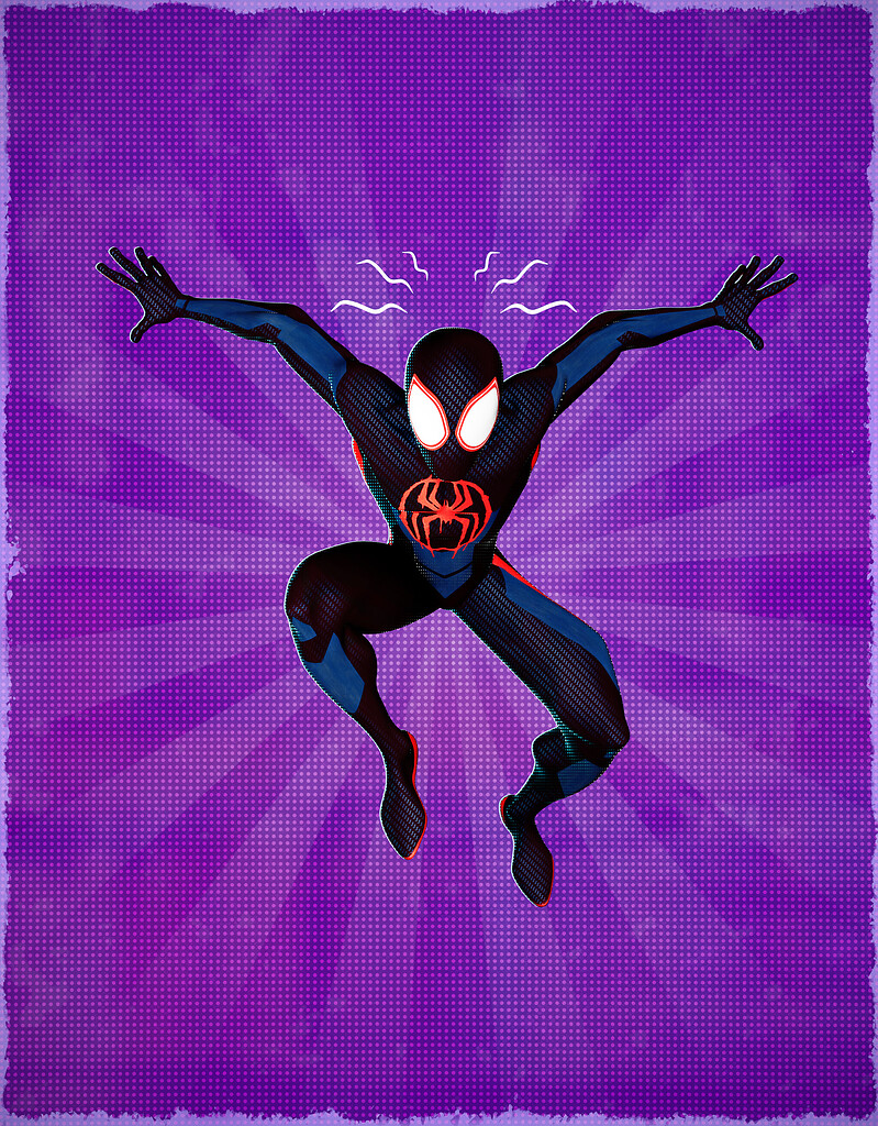 Miles morales fan art - Finished Projects - Blender Artists Community