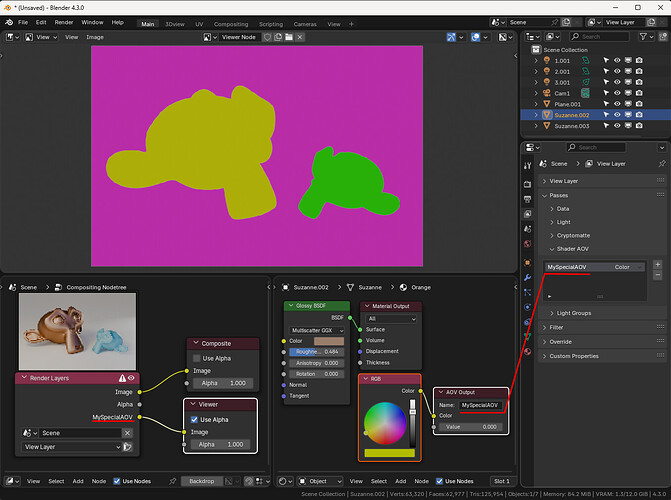 Compositing with Cryptomatte output in Blender not the same as output ...