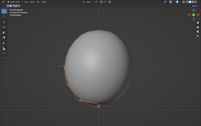 Confusing surface depression issue with a rigged sphere - Animation and ...