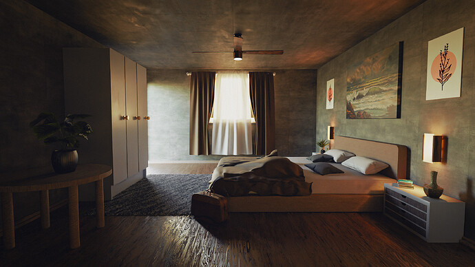 Final Composite Minimalist Modern Bedroom