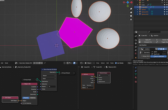 Calculate rotation of the empty from Object Texture coordinates ...