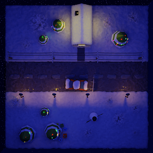 Birds eye view render