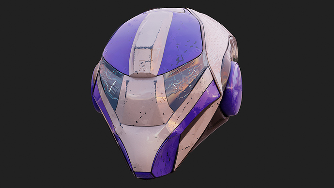 sci-fi helmet 2