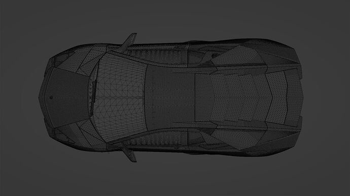 Reventon-wireframe