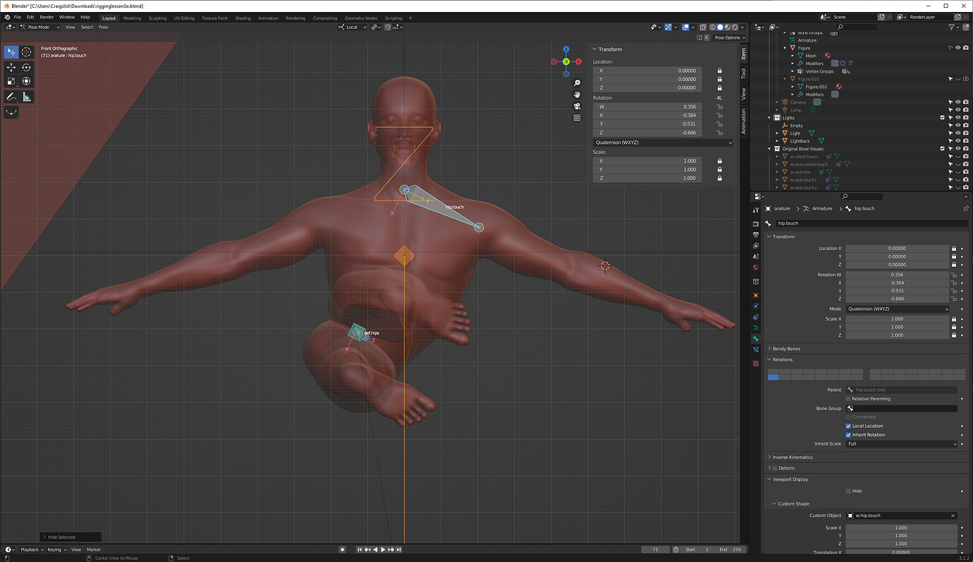 Rigging Help - Animation and Rigging - Blender Artists Community