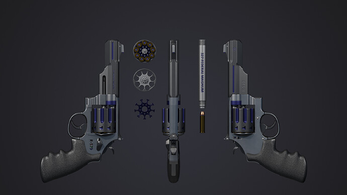 53. Revolver R-579 - Revolver - Kit 9