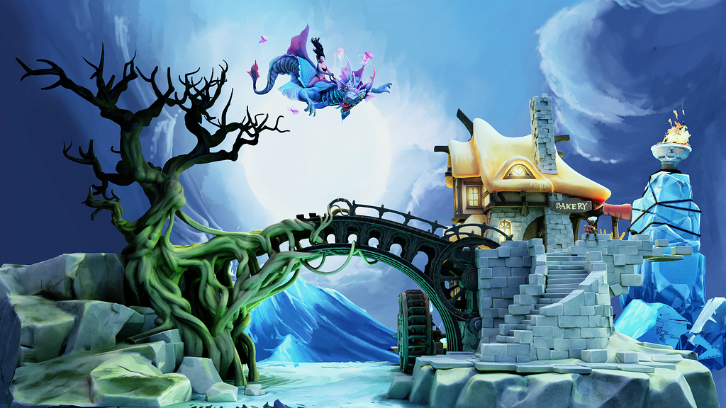 Winter dream - Finished Projects - Blender Artists Community